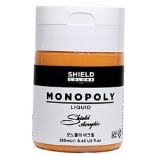 쉴드 모노폴리 아크릴물감, 612 Fresh Tint, 1색, 250ml