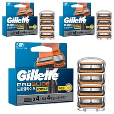 Gillette 吉列 2024ProGlide電動刮鬍刀頭, 4入, 3組