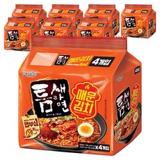 틈새라면 매운김치 120g, 32개