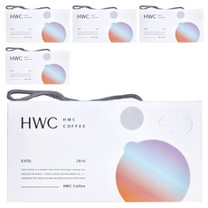 HWC 黑沃咖啡 馬卡龍系列 浸泡綜合咖啡禮盒 100% 阿拉比卡 氮氣充填 CQI國際杯測評審監製, 20包, 5盒