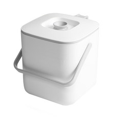 Lila 廚餘過濾桶 3L, 白色, 1個