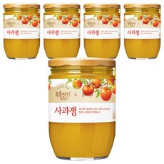 복음자리 사과잼, 620g, 5개