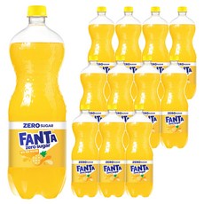 환타 제로 파인애플 탄산음료, 1.5L, 12개