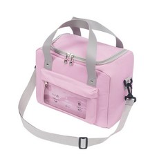 便攜保冷提袋, 粉色的