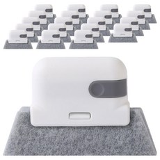 Clean Cozy 縫隙清潔刷 主體+10入補充包, 2套, 灰色