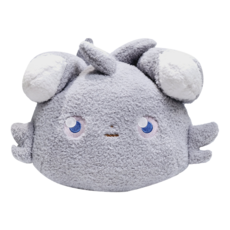 TAKARA TOMY pokepeace 臉型填充玩具, 妙喵 紫色, 1個