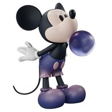 魔力風暴 潮服系列 吹泡泡米奇公仔 紫色, 1個