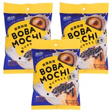 유키앤러브 산수공 보바 모찌 브라운슈거향, 120g, 3개