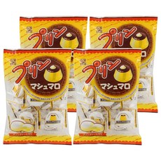 天惠 夾心棉花糖 布丁味, 97g, 4個