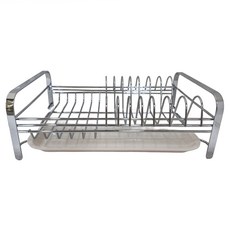 DAY&DAY 日日家居 桌上型碗盤架 ST3060D 304不鏽鋼 附滴水盤, 1個