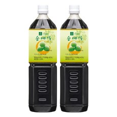 이엔푸드 순매실, 1.5L, 2개
