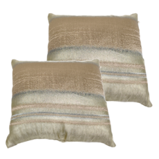 J&N 銀河星光抱枕 45 x 45cm 米金雙色 2入