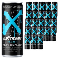 익스트림 에너지 프로즌 에너지드링크, 250ml, 24개
