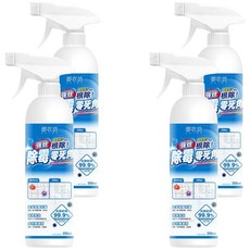 AKIRA 御衣坊 強效除霉清潔劑, 雙效除霉, 防霉二合一, 350ml, 4瓶