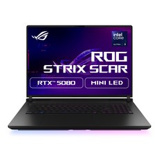 에이수스 2025 ROG 스트릭스 스카 18 코어Ultra9 지포스 RTX 5080, Off Black AniMe Matrix, 1536GB, 32GB, WIN11 Home, G835LW-SA045W