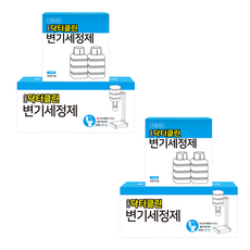 디앤디 닥터클린 변기세정제 본품 + 리필용액 2개, 2세트
