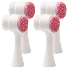 테네져 딥 클렌징 브러시, 핑크, 4개