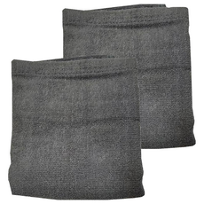 non-no 儂儂 驚吸水超速乾極薄加長毛巾 雙股結構 長毛棉 台灣製 110 x 34cm 2條 銀河灰