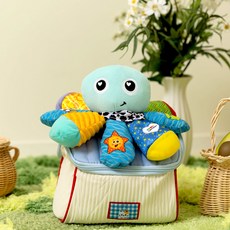 라마즈 미니 문어 음악대 애착인형, 혼합 색상, 1개