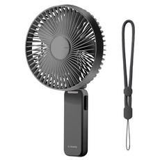 디센느 빅팬 휴대용 선풍기, 다크그레이, DSF6 다크그레이, DSF6