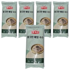 풍국면 쫄깃한 메밀 국수, 1kg, 5개