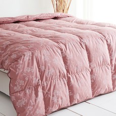 La Pomme 印花保暖羽絨被, 乾燥玫瑰色