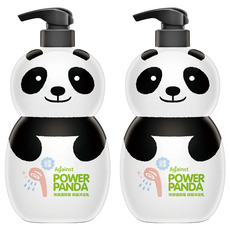 快潔適 貓熊 抑菌沐浴乳 植物系洗淨配方 0%酒精, 1L, 2瓶