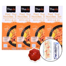 타이시아 팟타이 누들세트, 145g, 4개