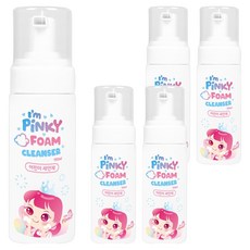 아임핑키 키즈 페이셜 폼 클렌저, 150ml, 5개