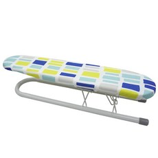 雙手萬能 桌上型透氣式燙衣板 採用透氣棉布 可拆洗 耐高溫耐蒸氣 耐潮濕 輕量設計 摺疊收納不占空間, 顏色隨機