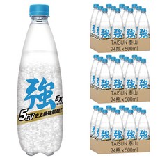 泰山 Cheers EX 強氣泡水，5GV最強氣量，中央山脈優質水源, 500ml, 72瓶