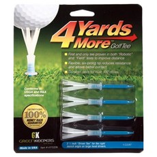 4 Yards More 開球木桿用中型高爾夫球梯, 藍色, 1組