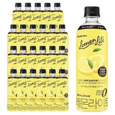 링티 레몬라이트 음료, 24개, 500ml