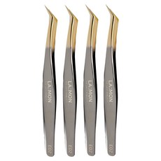 高級鑷子, E02(斜角), 4支