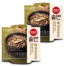 CJ Hetbahn 即食蘑菇拌飯, 200g, 2入