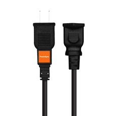 PowerSync 包爾星克 過載斷電中繼線 2P TZ1V0018, 1.8m, 黑色, 1條