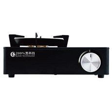 BT 200 PERCENT 黑科技 狂野卡式快速爐, 防風合金爐頭 檢驗認證, 29 x 20 x 8.5cm, 黑色, 1個