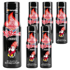 불닭 소스, 200g, 6개