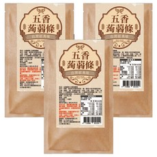 Cammie 佳美 台灣經典 五香蒟蒻條 40g 一包, 3入