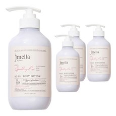 제이멜라 인 프랑스 바디 로션 스파클링 로제, 500ml, 4개