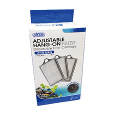 ISTA 伊士達 F-400L外掛過濾器專用活性碳替換過濾碳棉 IF-770C, 1盒