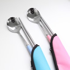 染色牛津餐具 2 人用, 粉色, 紫色, 1套