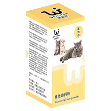 WEIYITER 維益特 貓用 維他命鈣粉 100g, 1盒