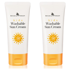 보타니컬테라피 키즈 워셔블 썬크림 SPF50+ PA++++, 60ml, 2개