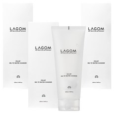 라곰 셀럽 젤 투 워터 클렌저, 220ml, 3개