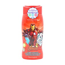 NATURAVERDE 鋼鐵人金盞花雙效洗髮沐浴露 4歲以上, 250ml, 1瓶