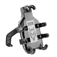 JNHW 後照鏡款 八爪手機架，ABS材質緩衝海綿墊, G643, 黑色