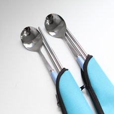 Stain牛津湯匙筷子 2人組, 紫色, 1套