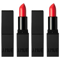 J.MUE MY DEAR 唇膏 3.5g, 01 紅豆色, 2個