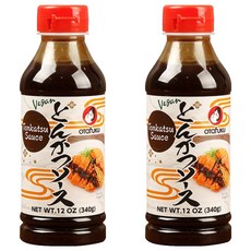 OTafUKU 御多福 純素炸豬排醬, 340g, 2瓶